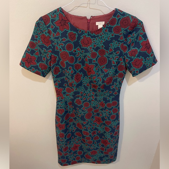 J Crew floral dress size 2 - Picture 1 of 3